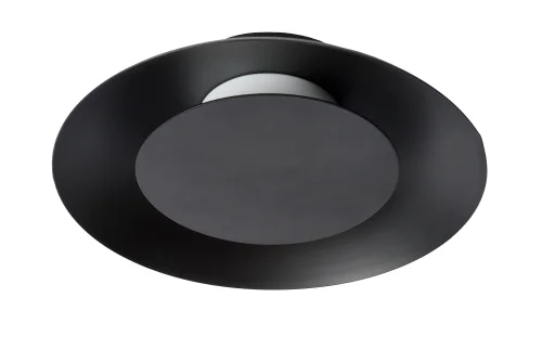 Светильник потолочный LED Foskal 79177/06/30 Lucide чёрный 1 лампа, основание чёрное в стиле современный  фото 4